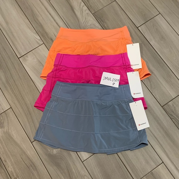 lululemon athletica Pants - Lululemon Pace Rival Skirt Regular Bundle